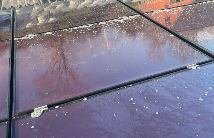 Photovoltaikreinigung 1 . vorher