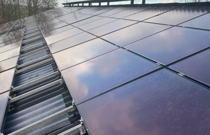 Photovoltaikreinigung 2 - vorher