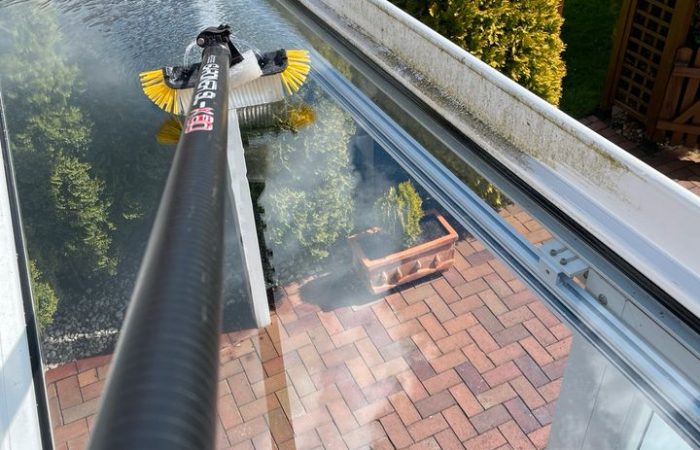 terassenüberdachung in reinigung - 2